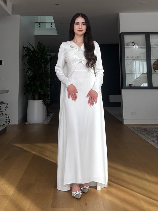 Cross-Over Cape Dress