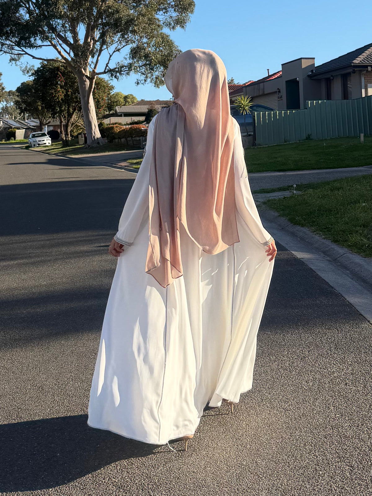 Ivory Silver Jewel
Gown
