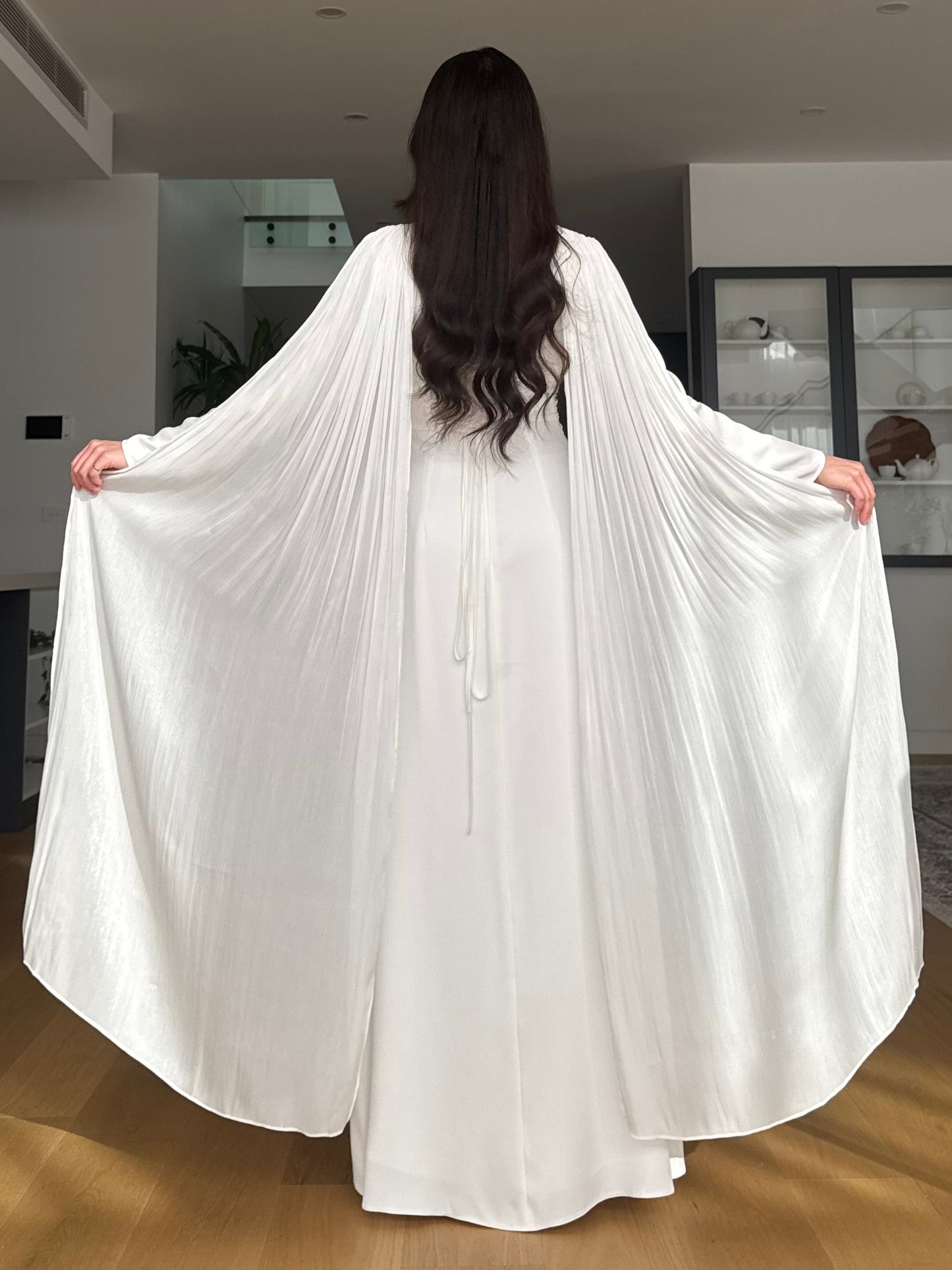 Cross-Over Cape Dress