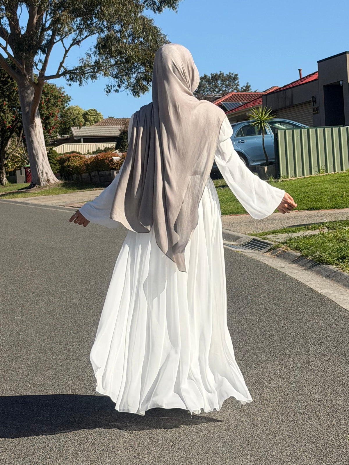 Ivory Jewel Embellished
Gown