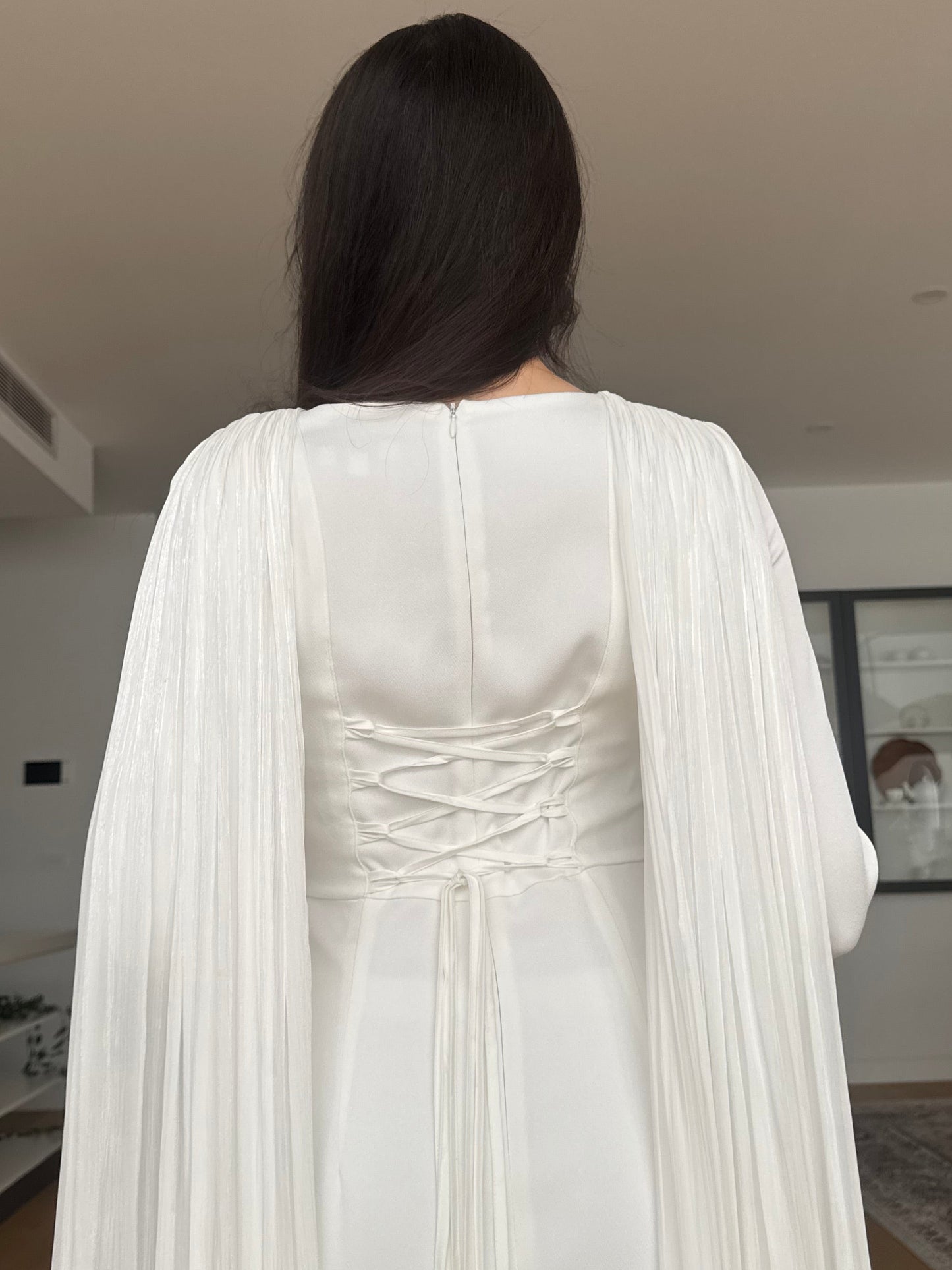 Cross-Over Cape Dress