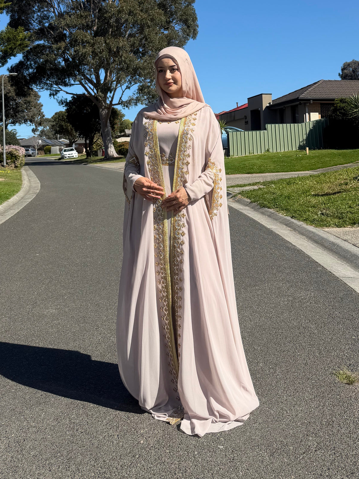 Blush Champagne Embellished
Kaftan